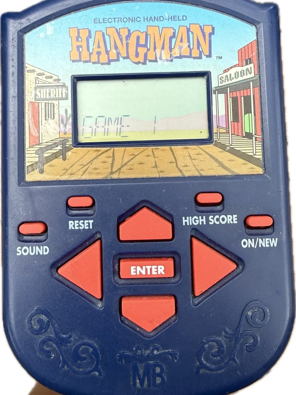 Vintage Electronic Hangman Game